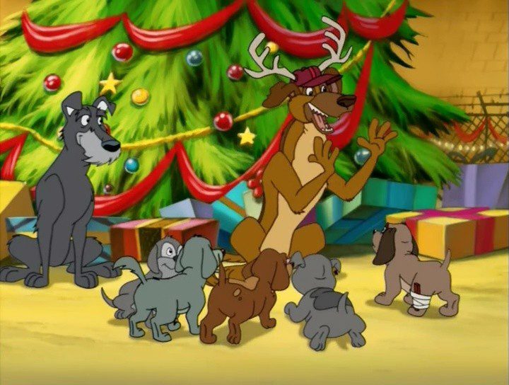 10 Christmas and New Year cartoons