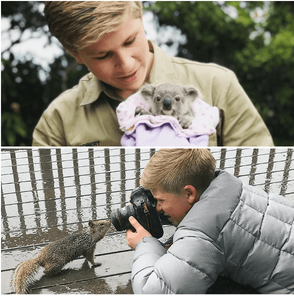 14-year-old boy takes magical photos of wild animals