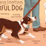 Fear of the street in a dog: signs