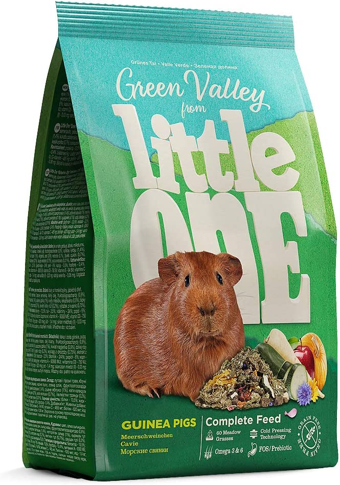 Green food for guinea pigs