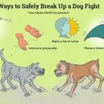 How to separate fighting dogs