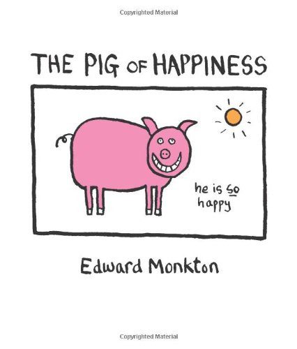 Inspired by happiness, the pig takes a brush in its teeth and creates masterpieces!