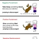 Operant dog training