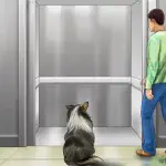 The dog is afraid of the elevator: what to do?