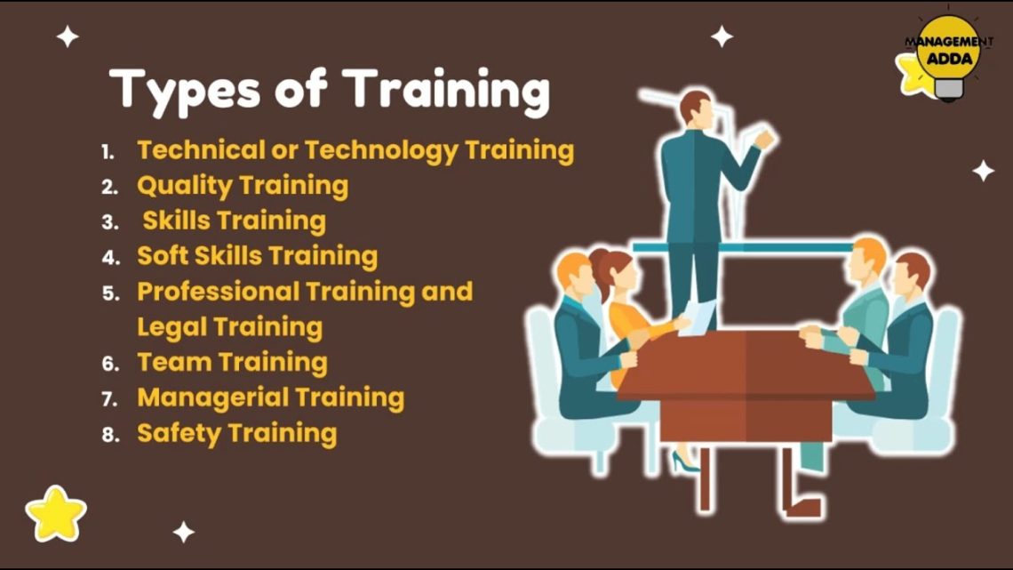 What are the types of training?