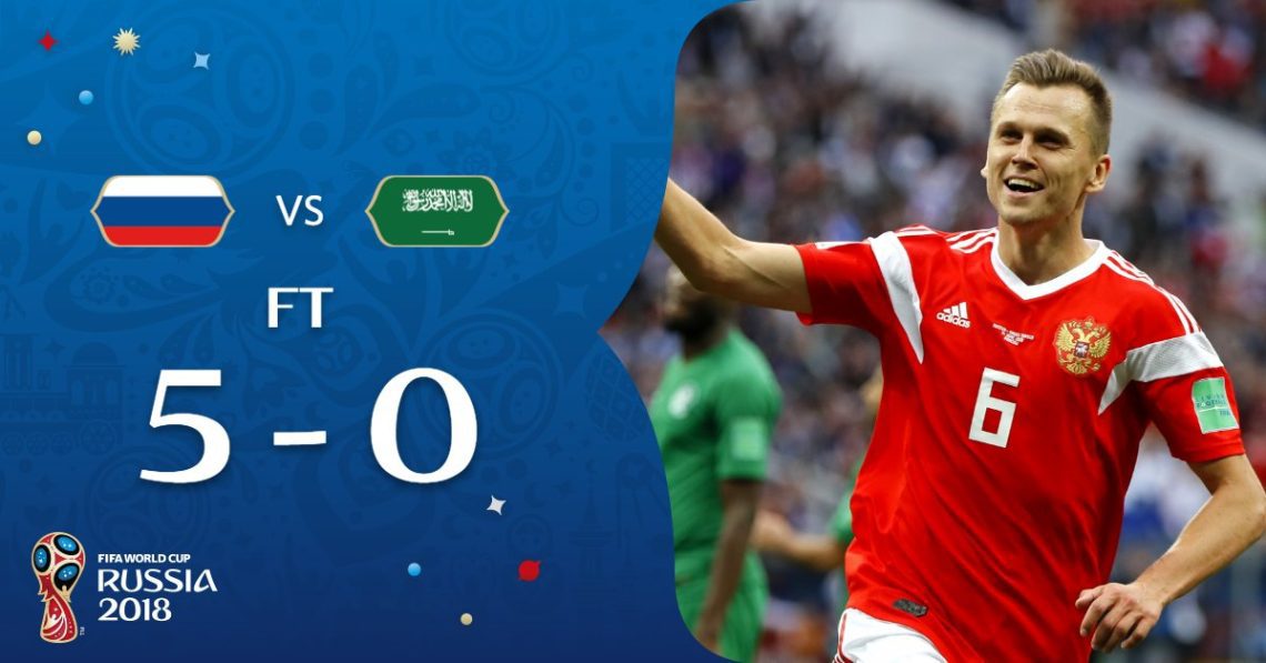 WHAT?! Russia &#8211; Saudi Arabia 5:0?!