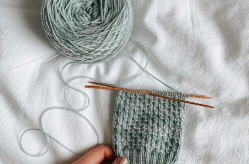 When should you think about knitting?