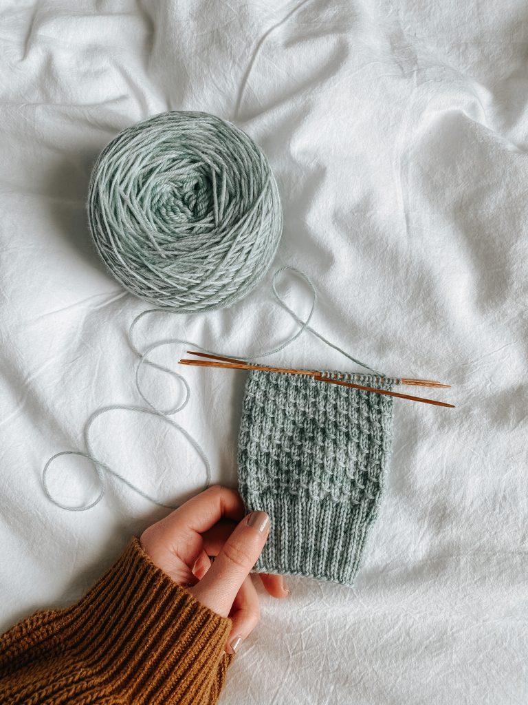 When should you think about knitting?