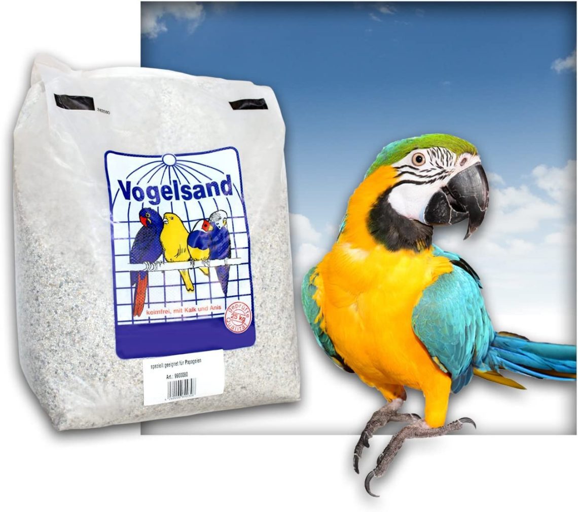 Why parrot sand?