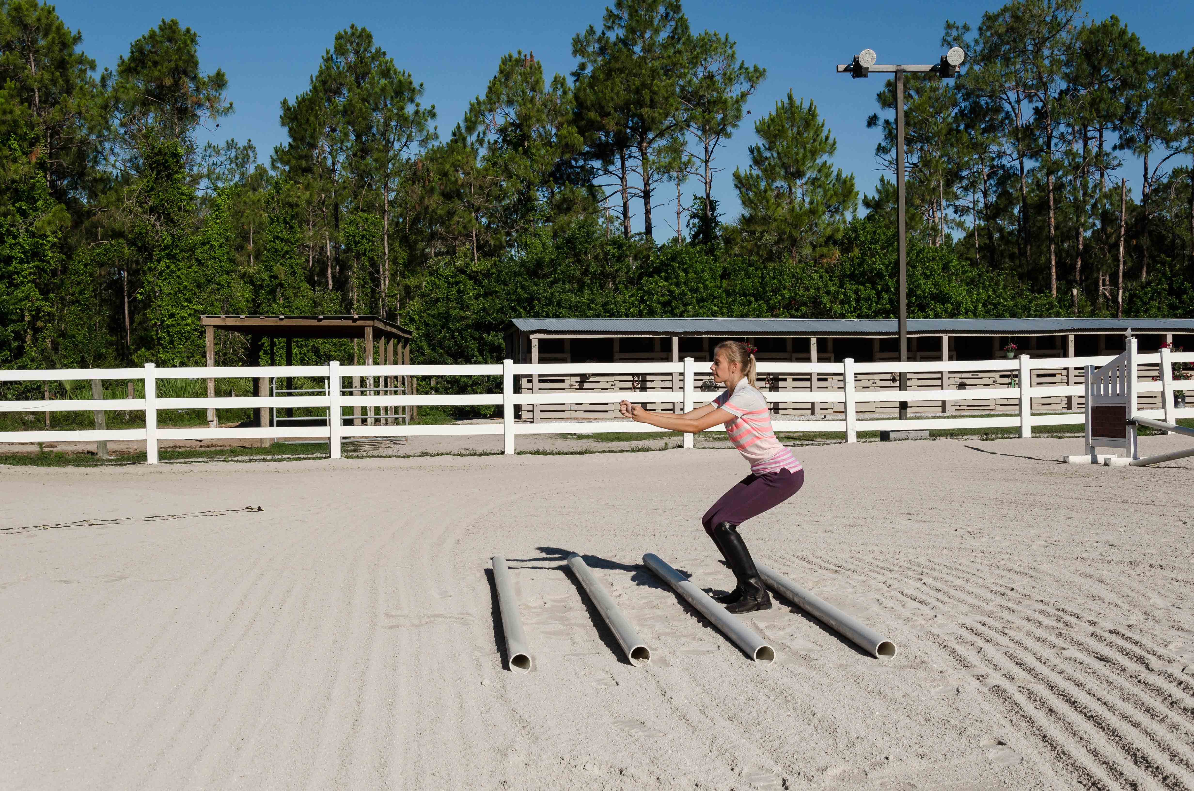 Are you a cowboy? You and jump! (exercise for riders)