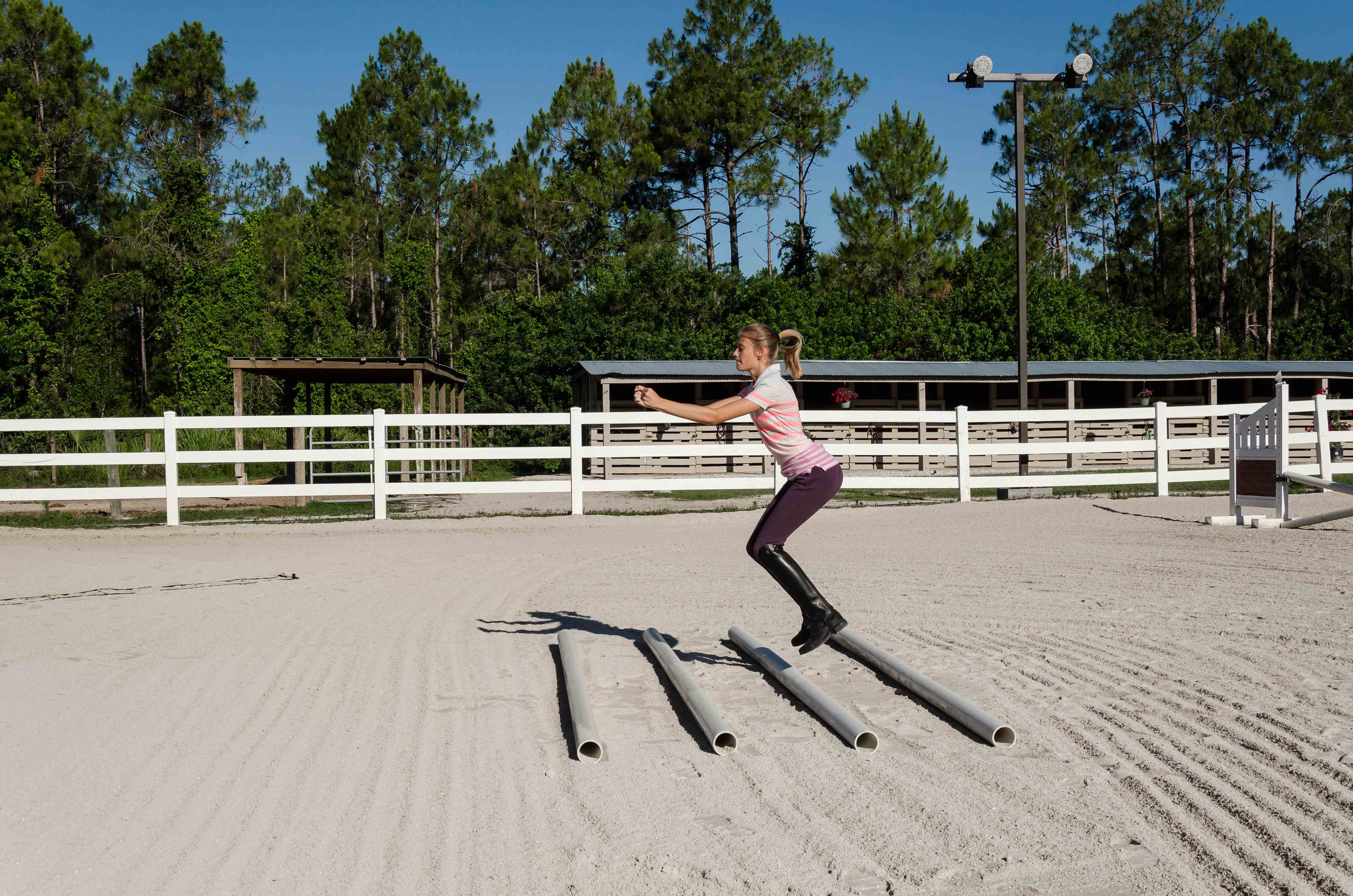 Are you a cowboy? You and jump! (exercise for riders)