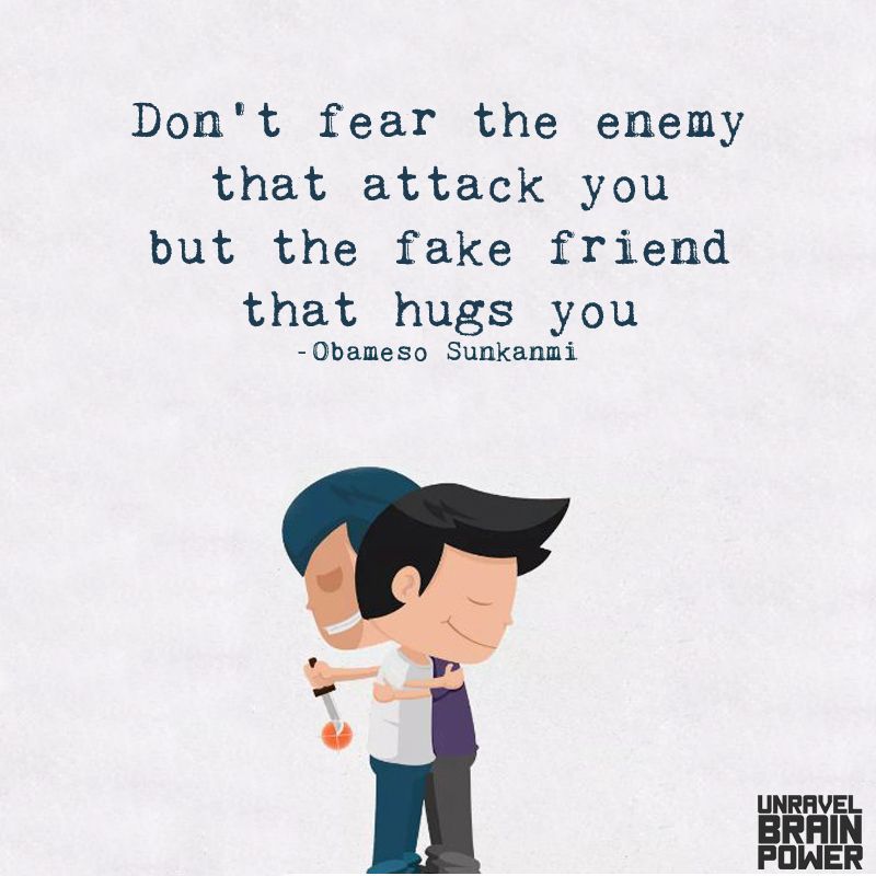 Fear: enemy or friend?