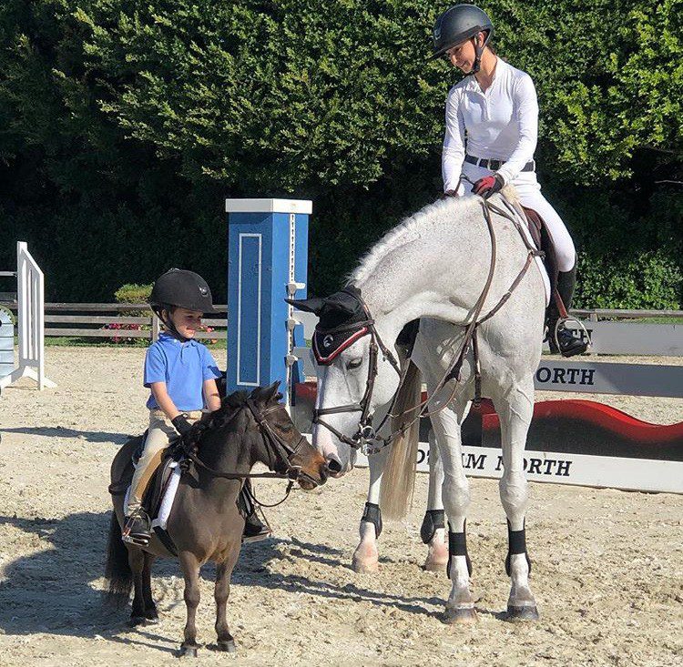 Georgina Bloomberg gave her son a pony from a shelter