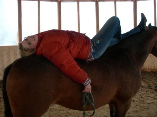 Gymnastics &#8211; awareness of yourself on a horse