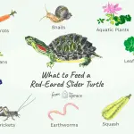 How to feed a red-eared turtle: rules for feeding at home, lists of foods that can and cannot be given to reptiles