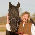 If the horse is shy