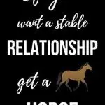 If you decide to get a horse