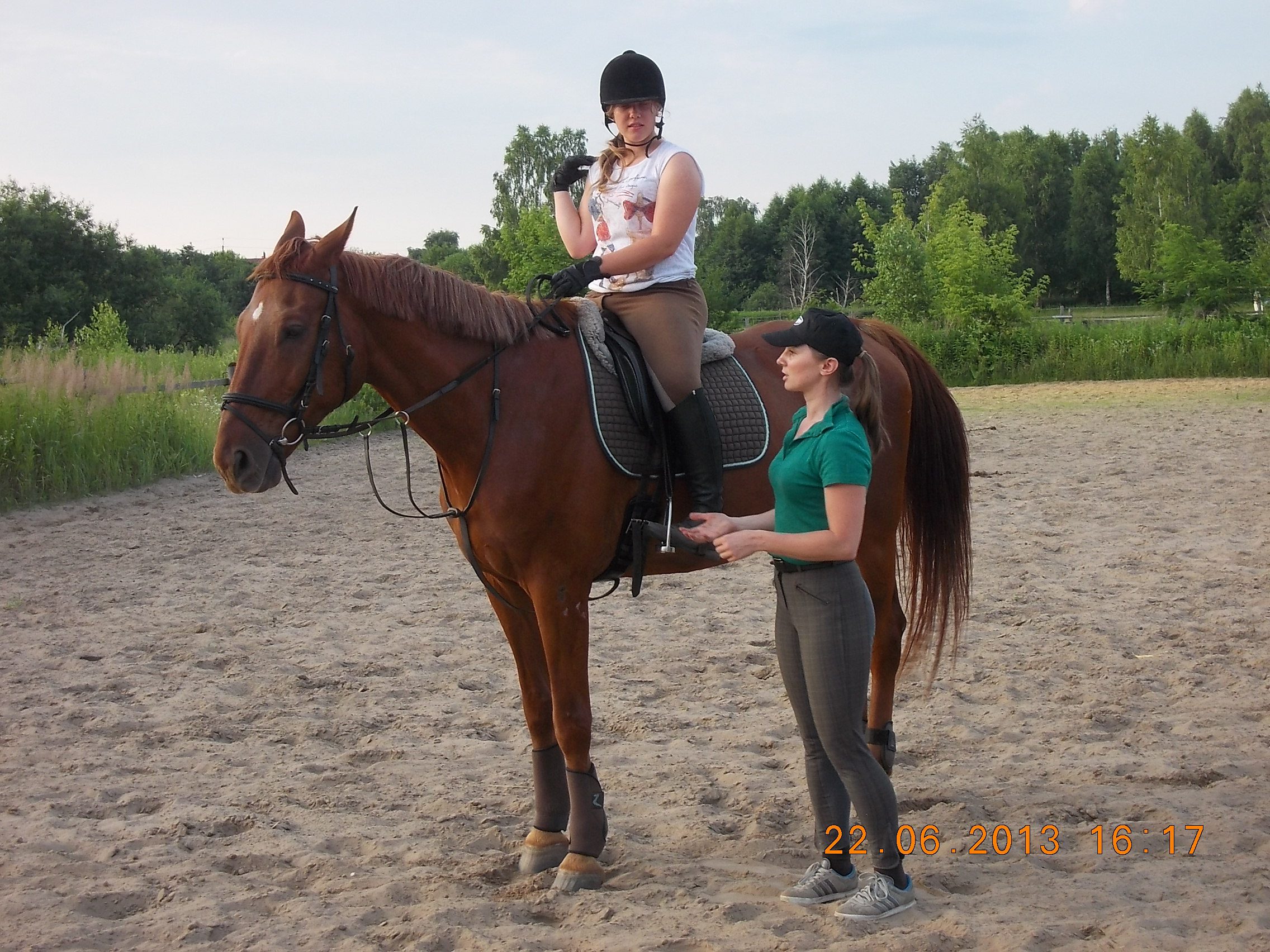 Learning to feel: how are you moving and how is the horse moving?