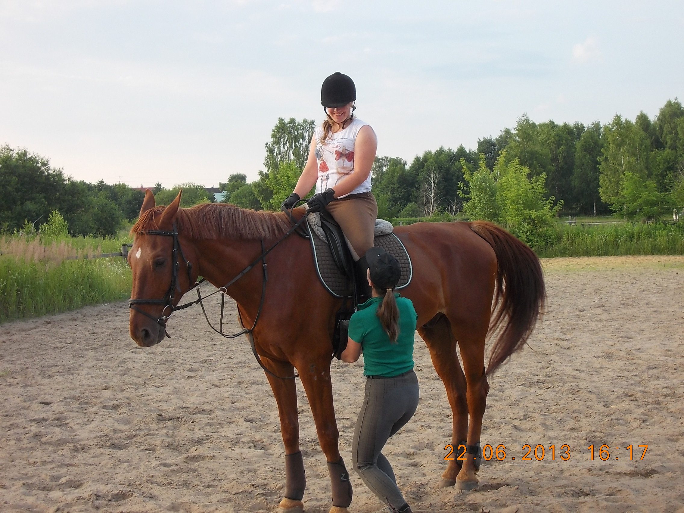 Learning to feel: how are you moving and how is the horse moving?