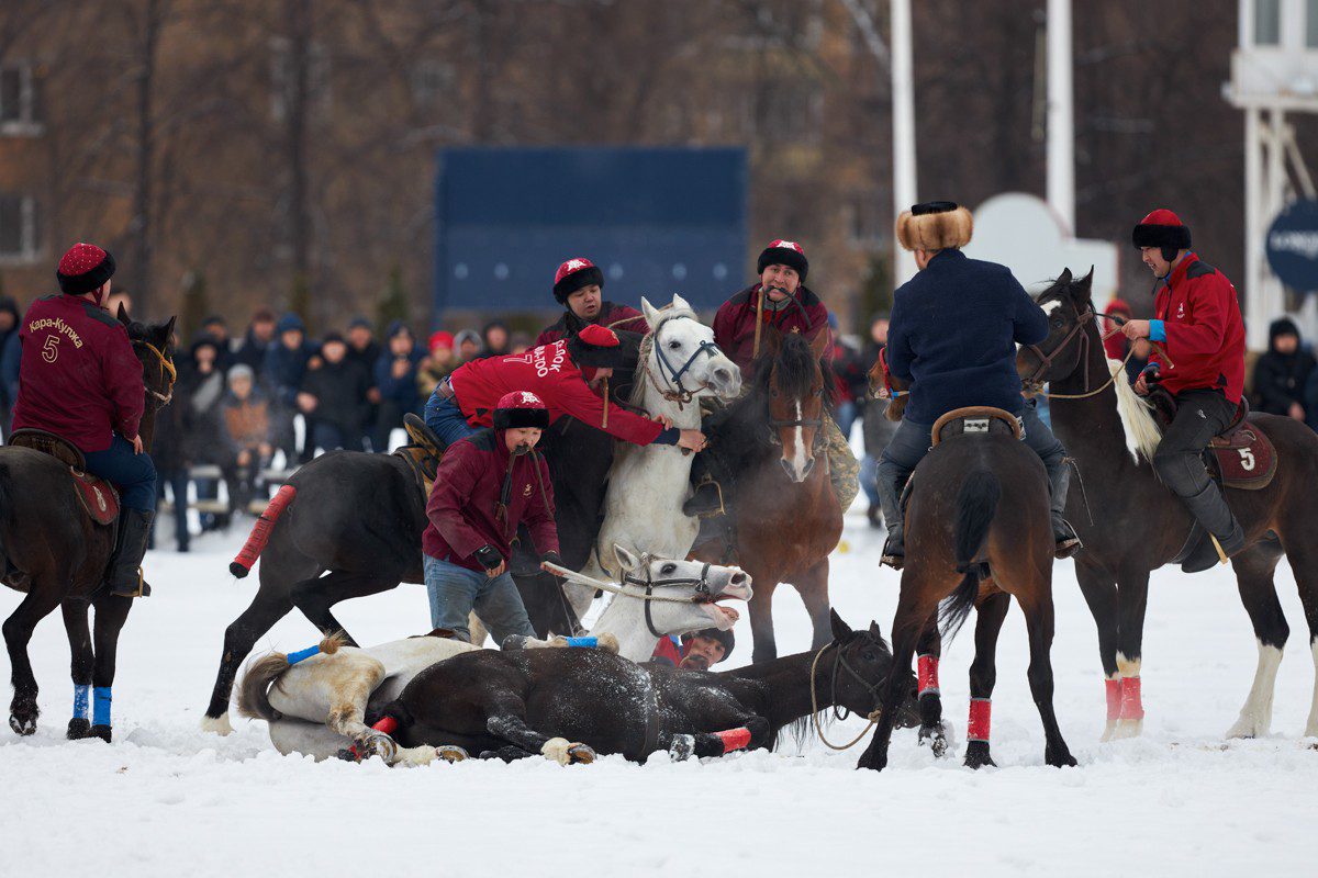 Russia learned about the cruelty of kok-boru at the CMI