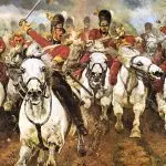 The horses fought too