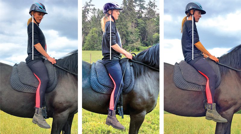 The importance of posture in riding