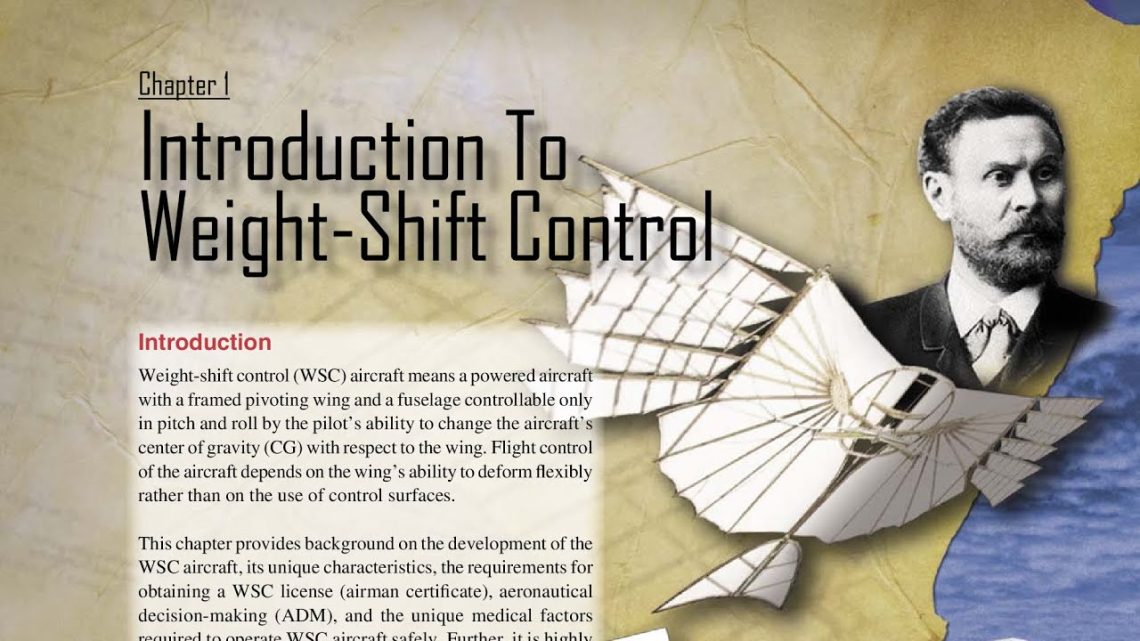 Weight shift as a means of control