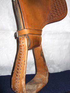 Western saddle and its components