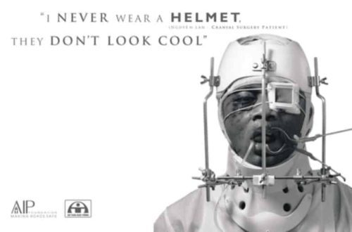 Will I never wear a helmet?
