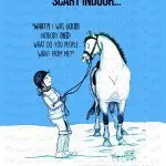 Winter without an indoor arena: how to survive in the cold