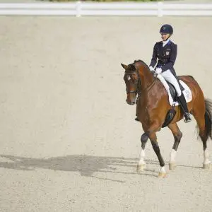​Working the rider on the walk – training balance and “feeling of the horse”