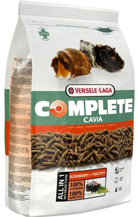 The best food for guinea pigs: composition, description, rating